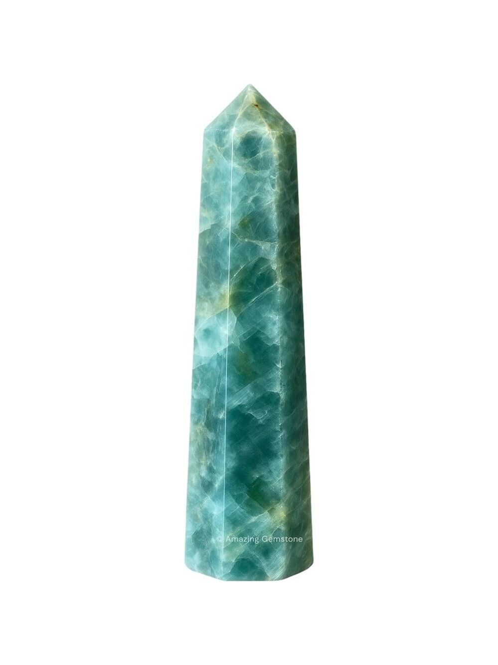 Aquamarine Crystal Towers Natural Healing Crystal Point Obelisk 3 inch
